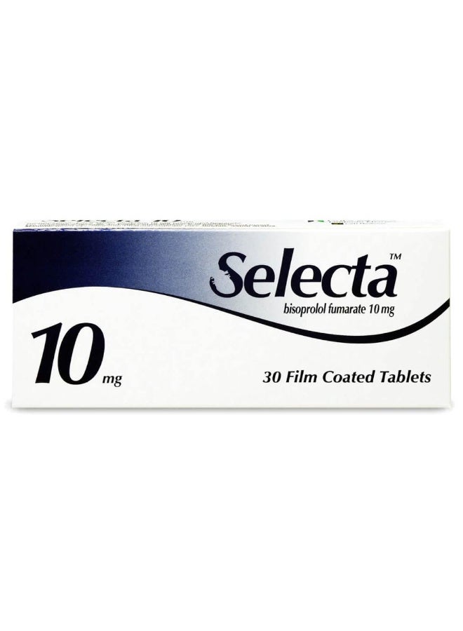 Selecta 10 mg bisoprolol Tablets × 30 - Image 1