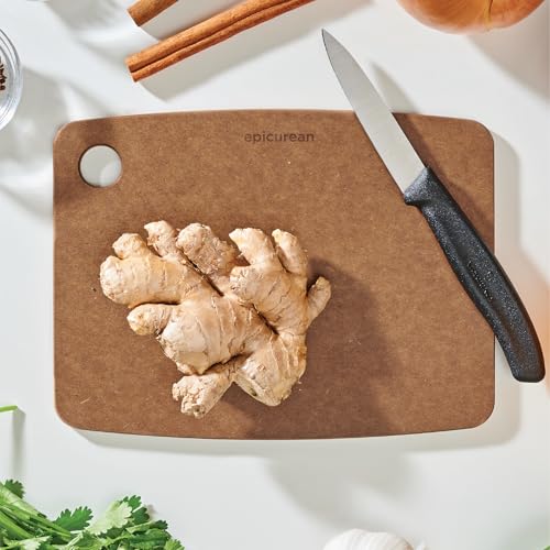 Epicurean Kitchen Series Cutting Board, 8-Inch × 6-Inch, Nutmeg - Image 2