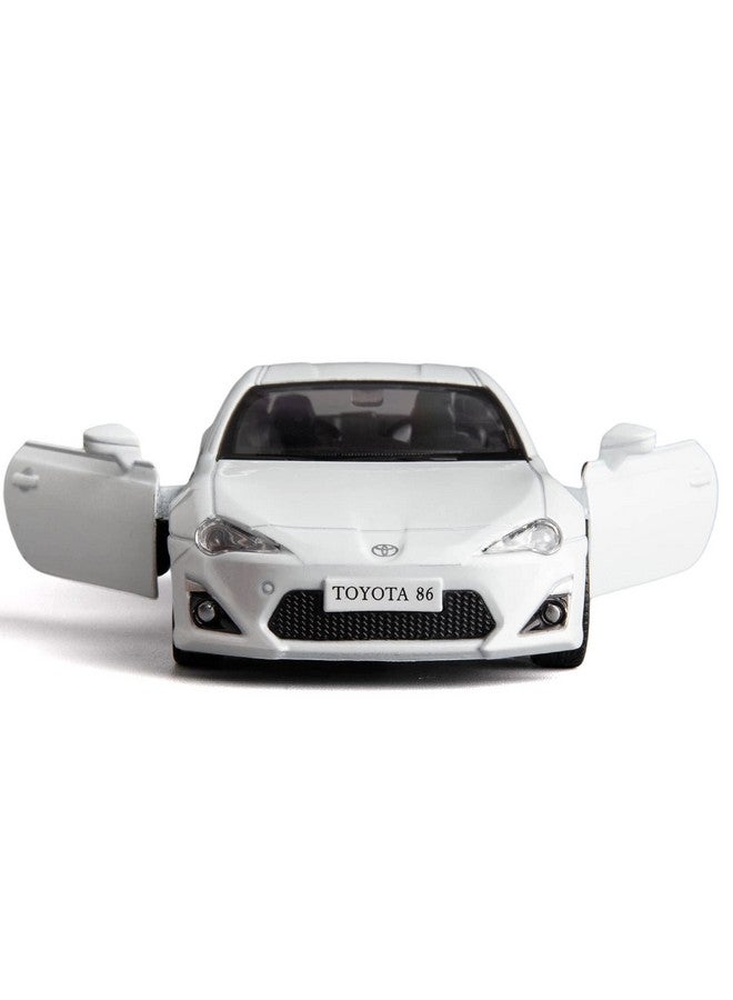 RMZ City 1:36 Diecasting Alloy Car Model Toyota 86 Toy Car, Pull Back Vehicles Toy Car for Toddlers Kids Boys Girls Gift White - Image 4