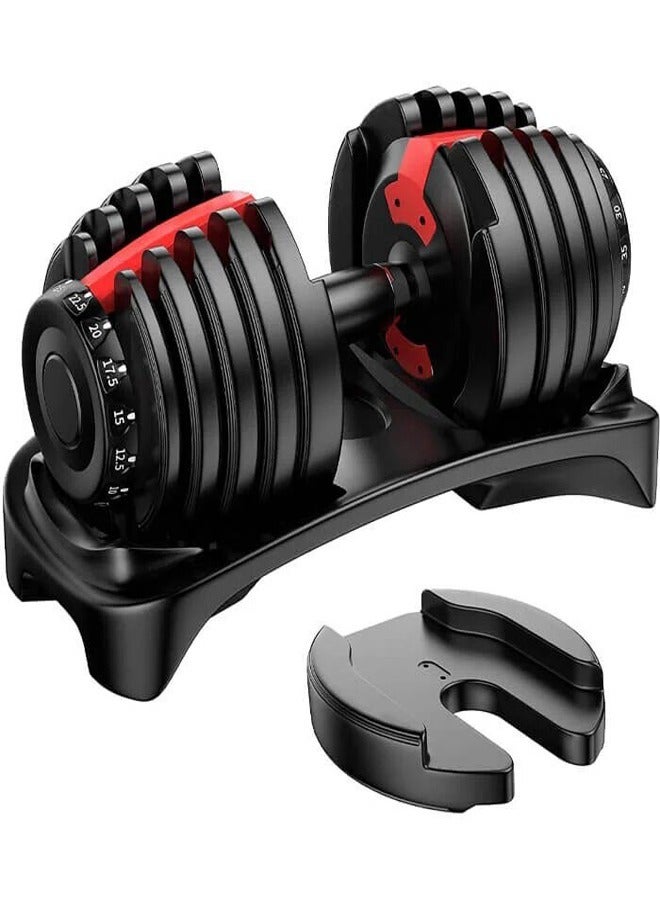 دامبل متطور 24 كيلو جرام قابل للتعديل لتمارين اللياقة البدنية مناسب للرجال والنساء - Image 1