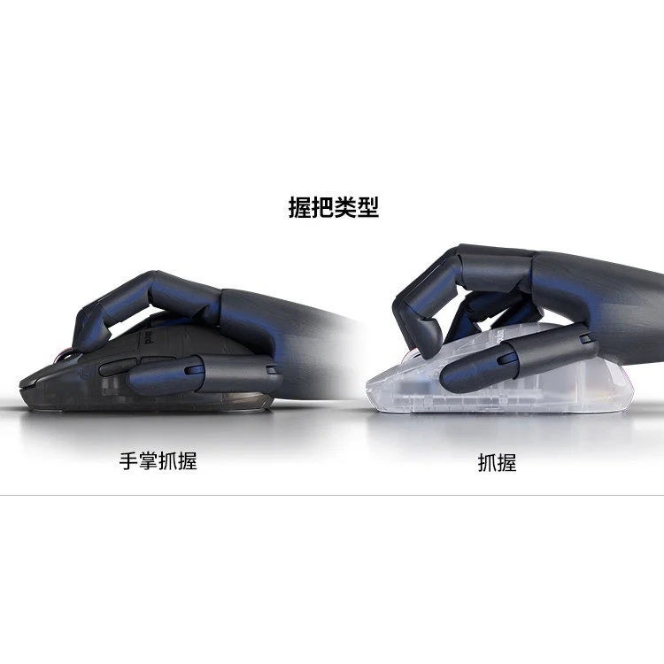 بولسار ماوس Pulsar X2H V3 Lightweight Wireless Gaming Mouse, PAW3395 Sensor, Black Transparent, 2.4G, for PC and Laptop - Image 5