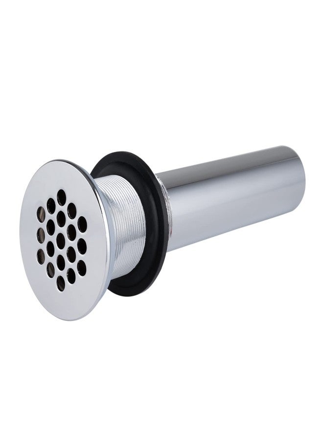 Artiwell Grid Drain Strainer Assembly Without Overflow for Bathroom Sink, C.O. Plug Grid Lavatory Drain, Bathroom Sink Grid Strainer , Chrome Plated - Image 2