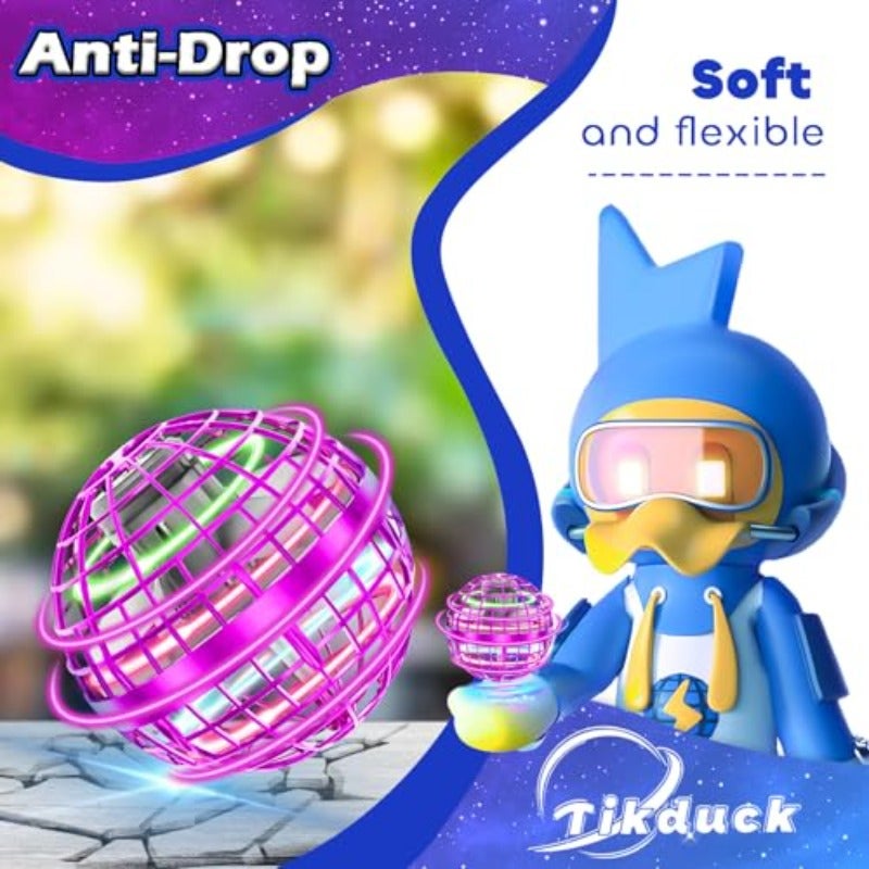 Tikduck Flying Orb Ball 2026 Toys Soaring Hover Boomerang Spinner Hand Controlled Mini Drone Cosmic Globe Spinning Outdoor Fly Toy Birthday Gift Cool Stuff for Boys Girls 6 7 8 9 10+ Year Old - Image 5