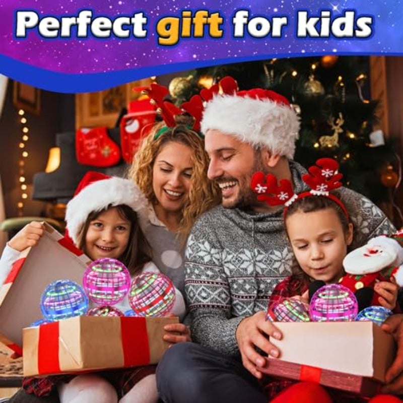Tikduck Flying Orb Ball 2026 Toys Soaring Hover Boomerang Spinner Hand Controlled Mini Drone Cosmic Globe Spinning Outdoor Fly Toy Birthday Gift Cool Stuff for Boys Girls 6 7 8 9 10+ Year Old - Image 3