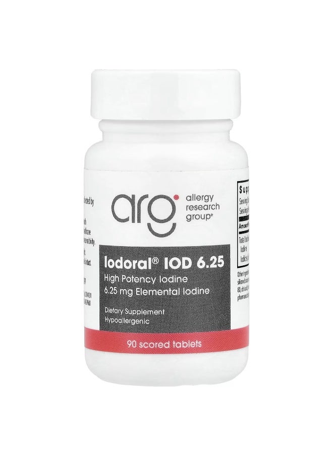 Optimox, Iodoral® IOD 6.25, 90 Scored Tablets