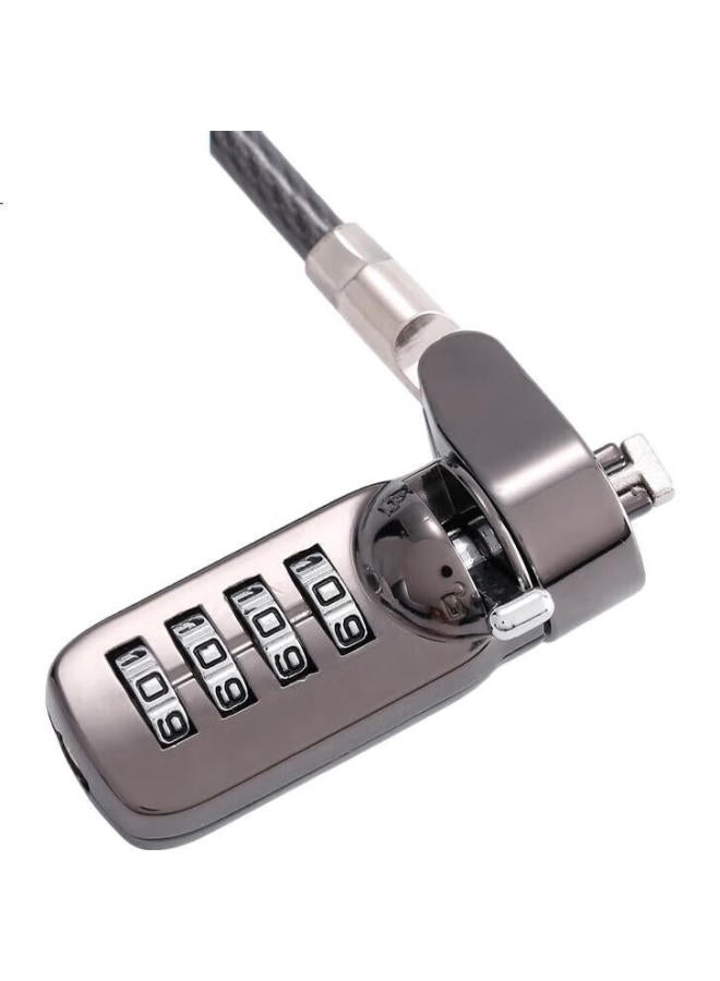 Nvv Laptop Lock, Anti-Theft Lock, Security Password Lock, Standard Lock Hole, Compatible With Lenovo, Hp, Asus, Thinkpad, Shenzhou, Msi, Universal Lock, Nl-7 - Image 2