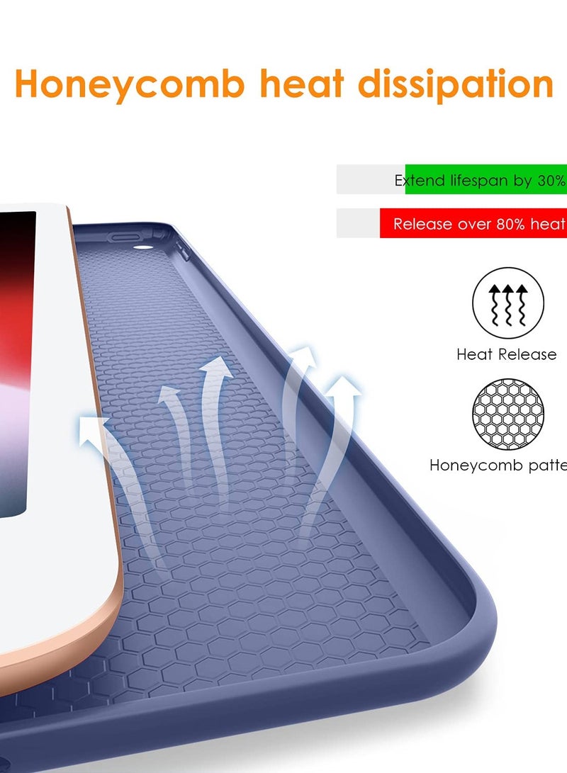 Case for Lenovo Tab M11，11-Inch, Auto Wake/Sleep, Comfortable Skin Touch, Slim Trifold Stand Protective Cover with Soft TPU Back - Image 2