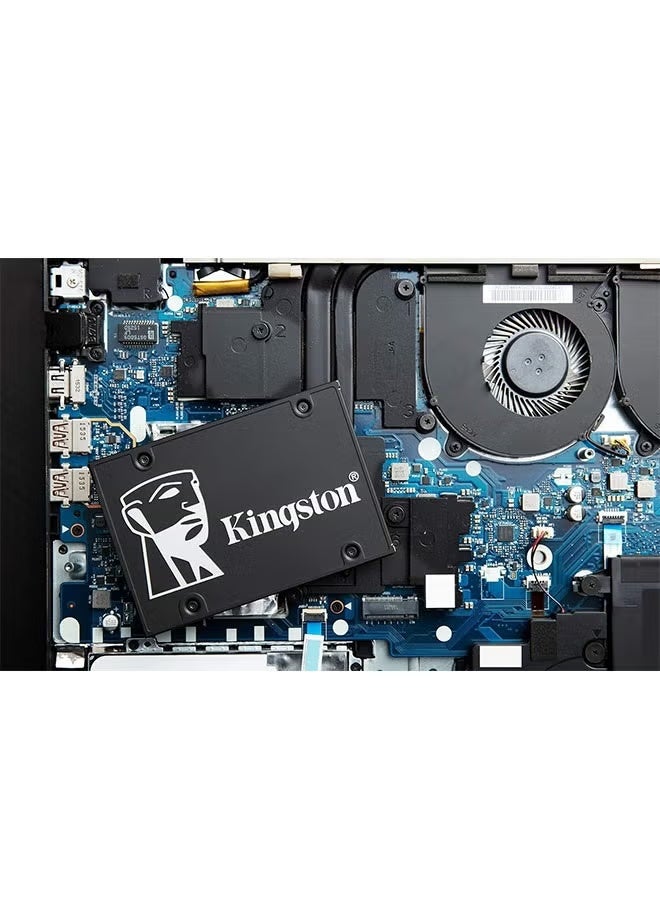 Kingston Kingston Hardware-Based Self-Encrypting Drive with 3D TLC NAND KC600 2.5 Inch SATA SSD SKC600/1000GB - Image 3
