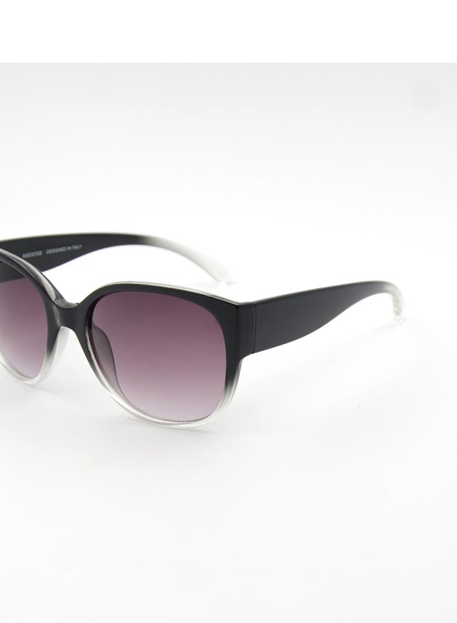 MADEYES نظارات شمسية للرجال بحماية من الأشعة فوق البنفسجية EE6P157-5 - أسود/كريستال - Image 2