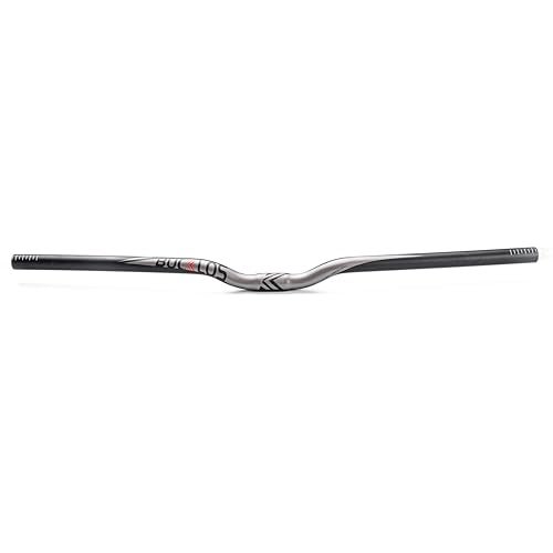 BUCKLOS 25.4/31.8mm Mountain Bike Handlebars Flat/Riser Bar, Aluminum Alloy MTB Handlebar 660/720/780mm, Premium Matter Mount Bikes Bicycle Handle Bar - Image 1