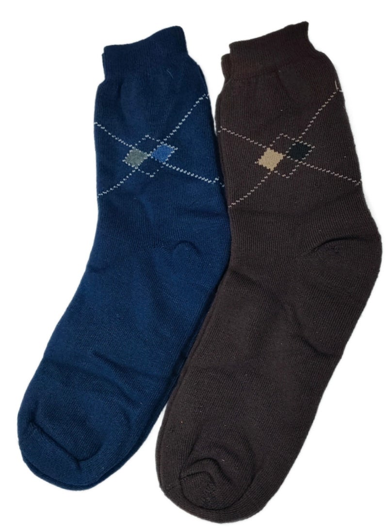 2 أزواج من جوارب الشتاء لقدم دافئة - Image 1