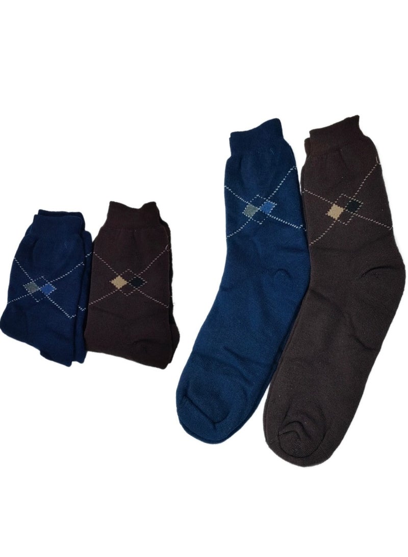 2 أزواج من جوارب الشتاء لقدم دافئة - Image 3