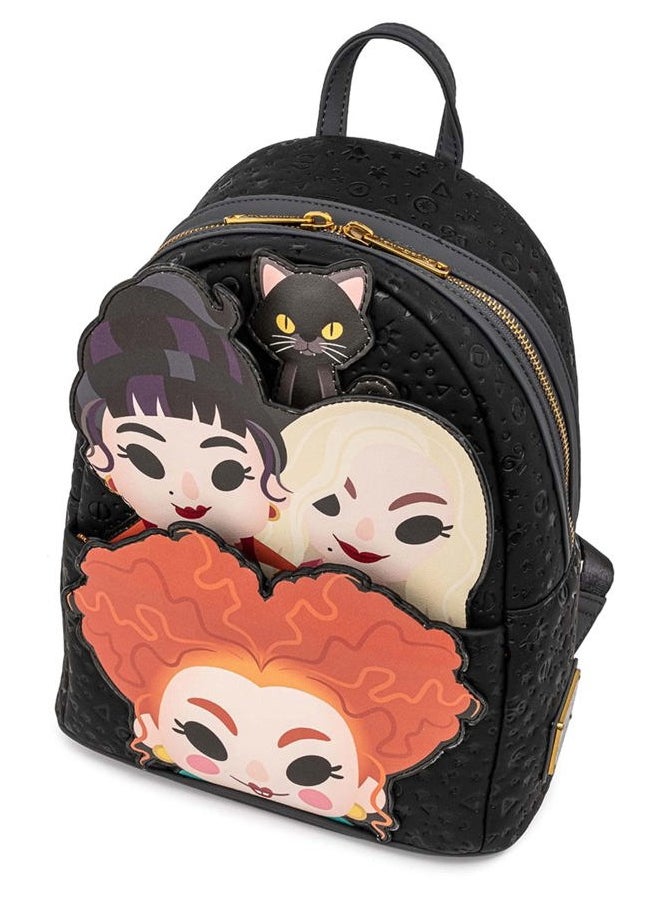 Loungefly - Disney Hocus Pocus Sanderson Sisters Womens Double Strap Shoulder Bag Purse - Image 1
