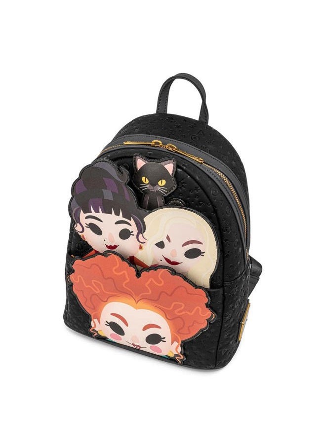 Loungefly - Disney Hocus Pocus Sanderson Sisters Womens Double Strap Shoulder Bag Purse - Image 1