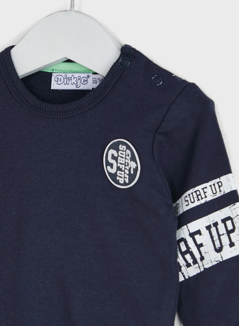 Dirkje Kids Logo Sweater