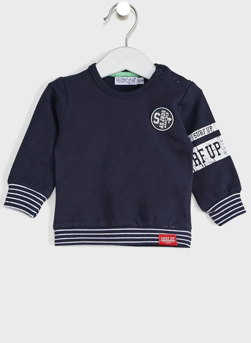 Dirkje Kids Logo Sweater