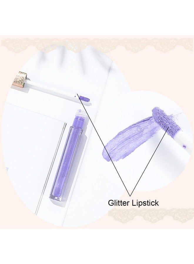 Edanta Kilshye Matte Lipstick Long Lasting Liquid Lipsticks Waterproof Cream Lip Gloss High Pigment Lipstick Non Stick Cup Lip Makeup For Women And Girls Pack Of 1 (Purple 13) - Image 3