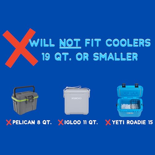Above Sea Level Cooler Net for Dry Storage and Organization, Compatible with Yeti, Coleman, Igloo, Pelican, and Canyon Ice Chests, Removable and Washable - Image 5
