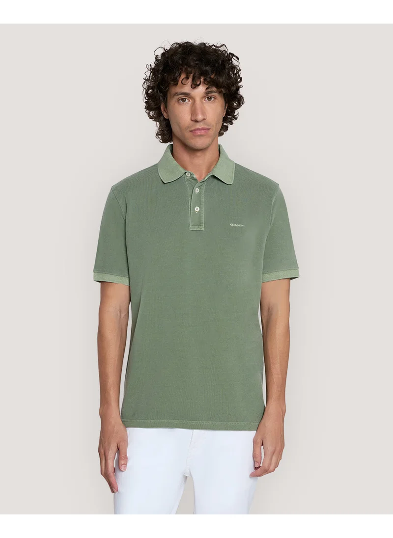 GANT Gant Sunfaded Piqué Polo Shirt