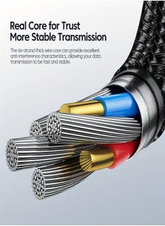 toocki Toocki C-C 60w, Data Cable, 1m, Blue  - Image 4