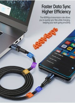 toocki Toocki C-C 60w, Data Cable, 1m, Blue  - Image 5