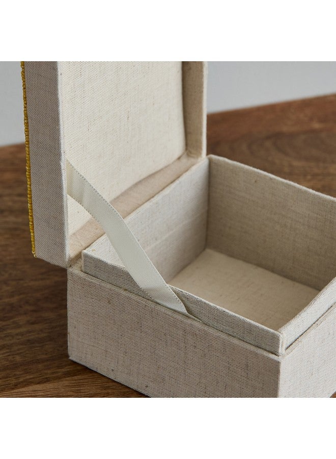 Home Box Enzo Beaded Box 13 x 13 x 8 cm  - Image 4