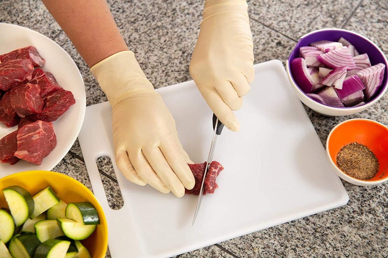 Ansell قفاز لاتكس بقبضة ماسية (100 قطعة) الحجم: متوسط - Image 4