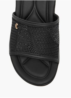 Le Confort Women Embellished Slip-On Sandals with Wedge Heels  - Image 5