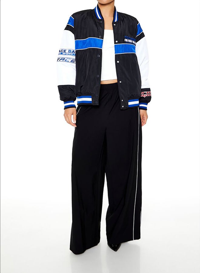 FOREVER 21 Racing Colorblock Bomber Jacket  - Image 2