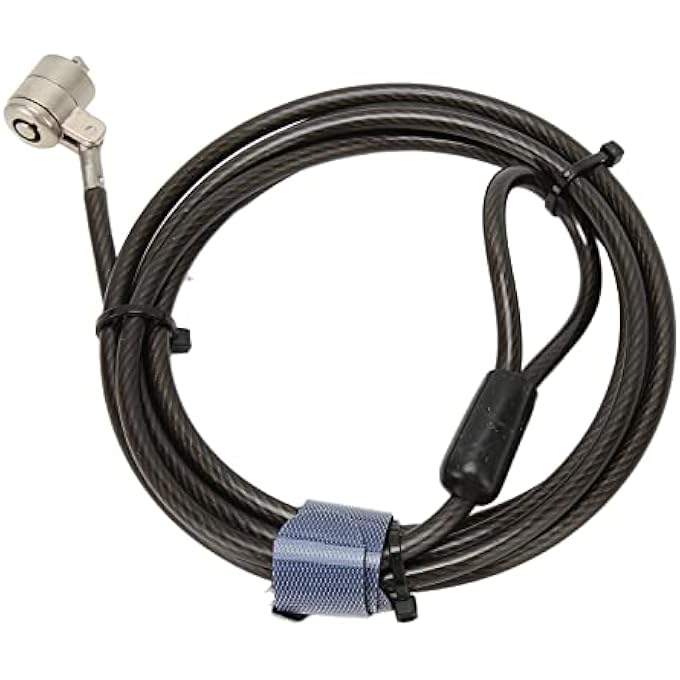 rayihni LAPTOP LOCK, KEYED LAPTOP LOCK, LENGTH ADJUSTABLE SECURITY LOCK CABLE FOR 6X2.5MM NANO LOCK HOLES, FOR LENOVO, FOR ASUS, FOR HP AND OTHER LAPTOPS - Image 1