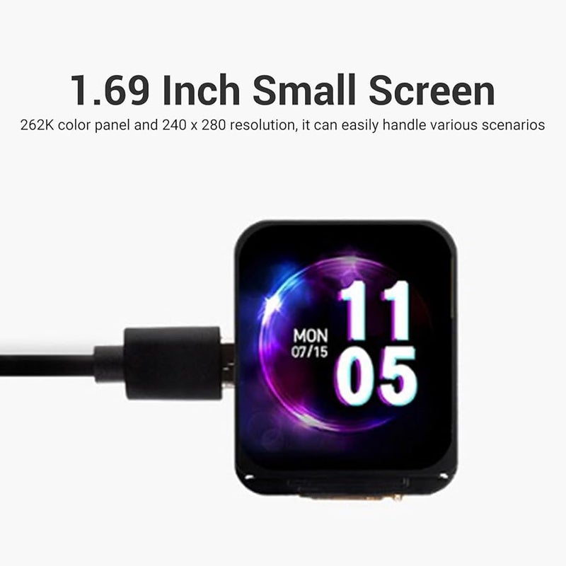 Vbestlife 1 69 بوصة لوحة تطوير شاشة LCD وحدة عرض WiFi6 ذكاء اصطناعي صوتي IMU RTC - Image 4