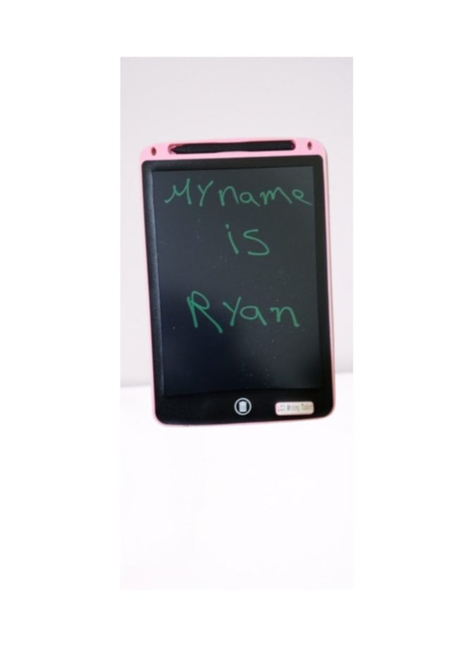 Hansong LCD Writing Tablet for Kids,10.5 Inch Colorful Toddler Doodle Board, Erasable Magical Drawing Pad, Educational Birthday Gift, Learning Toys for 3 4 5 6 Year Old Girls Boys(Pink)  - Image 1