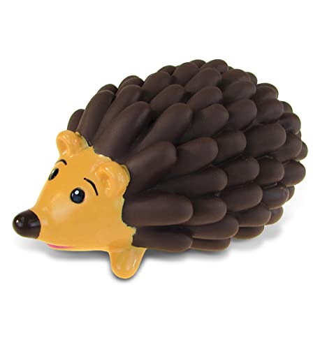 Puzzled DolliBu Hedgehog Bath Buddy Squirter - Floating Brown Hedgehog Rubber Bath Toy, Fun Water Squirting Bathtime Play for Toddlers ,Cute & Soft Wild Life Animal Toy for The Bathtub, Beach & Pool for Kids - Image 1