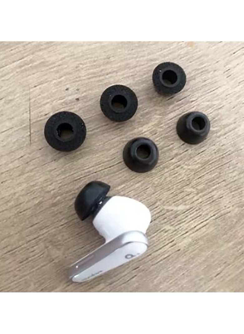 3pairs Ear Tips for Soundcore R50iNC/P30I Silicone Earbuds Replacement for Earbuds S/M/L-Black  - Image 3