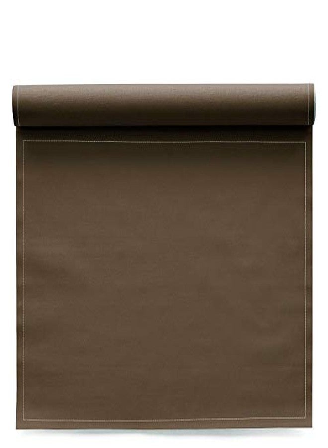 MY DRAP Washable and Reuseable Cloth Placemat - 17.7 x 12.6 in (12 Per Roll, Cotton Taupe) - Image 1