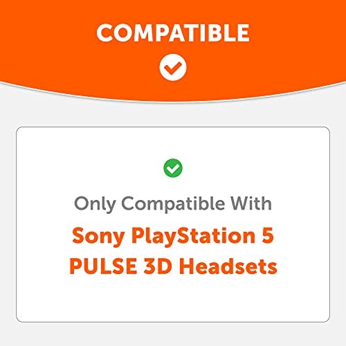 WC Freeze Pulse 3D Cooling Gel Earpads Compatible with Sony PS5 Pulse 3D Made by Wicked Cushions Thicker Cushion Wider Opening Black Camo - Image 3