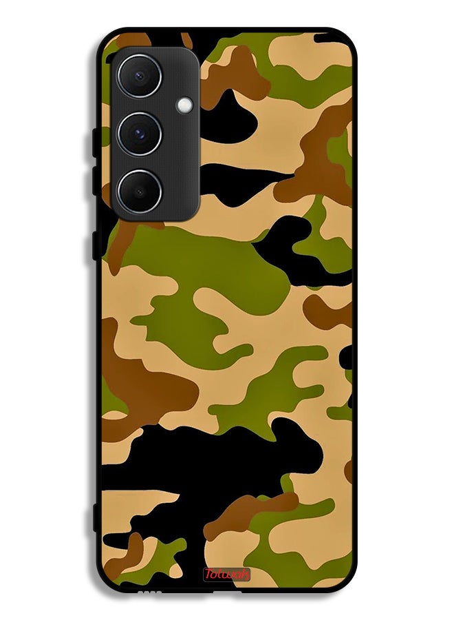 Tolwak Samsung Galaxy A55 5G Protective Case Cover Camouflage Abstract Digital Pattern  - Image 1