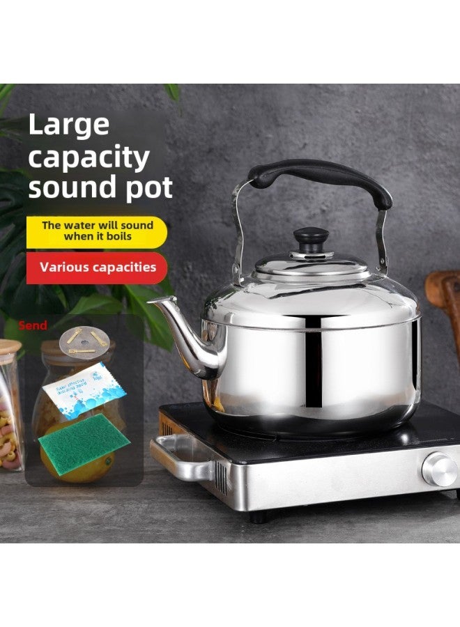 Food Grade Stainless Steel Kettle Zhongbao Pot Special Price Sound Kettle Teapot Large Capacity Universal Stove-Capacity:4L Zhongbao Kettle  - Image 4
