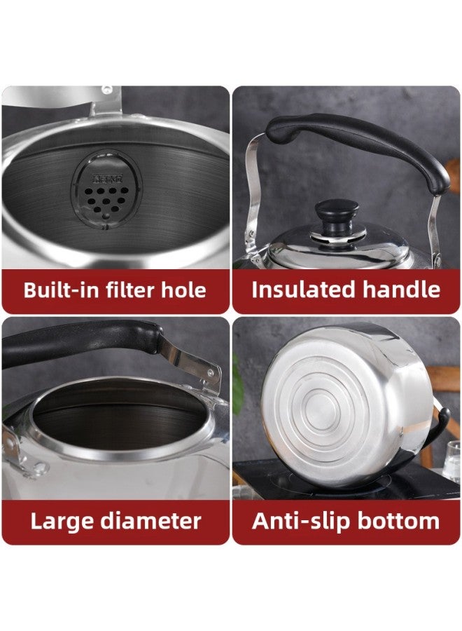Food Grade Stainless Steel Kettle Zhongbao Pot Special Price Sound Kettle Teapot Large Capacity Universal Stove-Capacity:4L Zhongbao Kettle  - Image 5