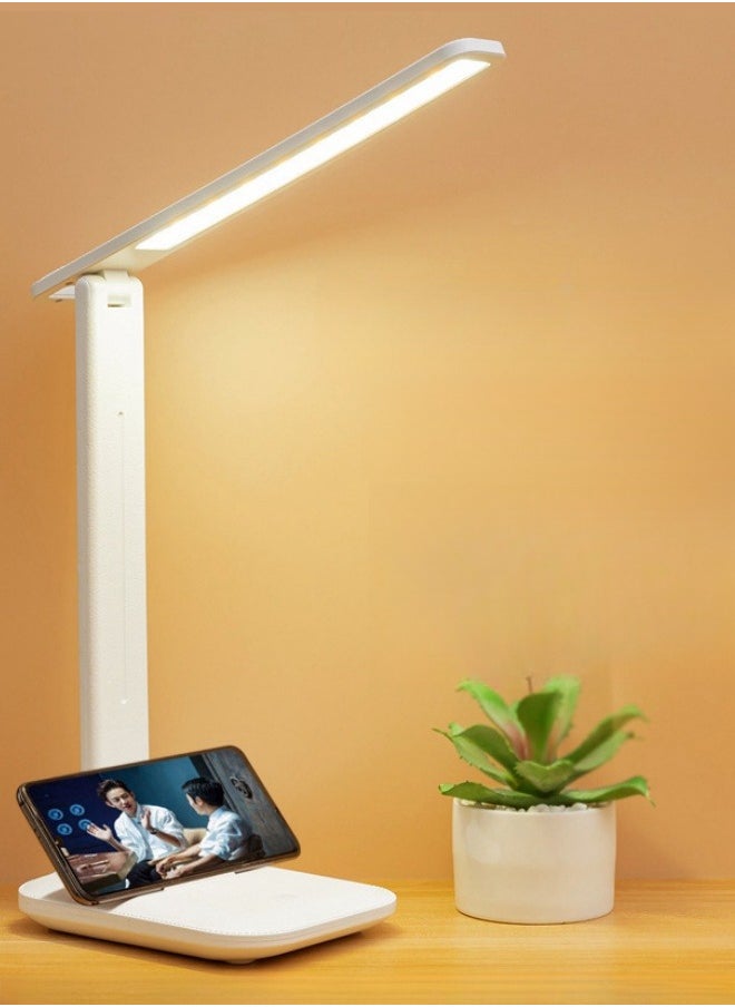 XiuWoo - Led Folding Table Lamp Eye Protection Bedside Lamp Usb Plug-in Night Light Bedroom Dormitory Reading Lamp - Image 1