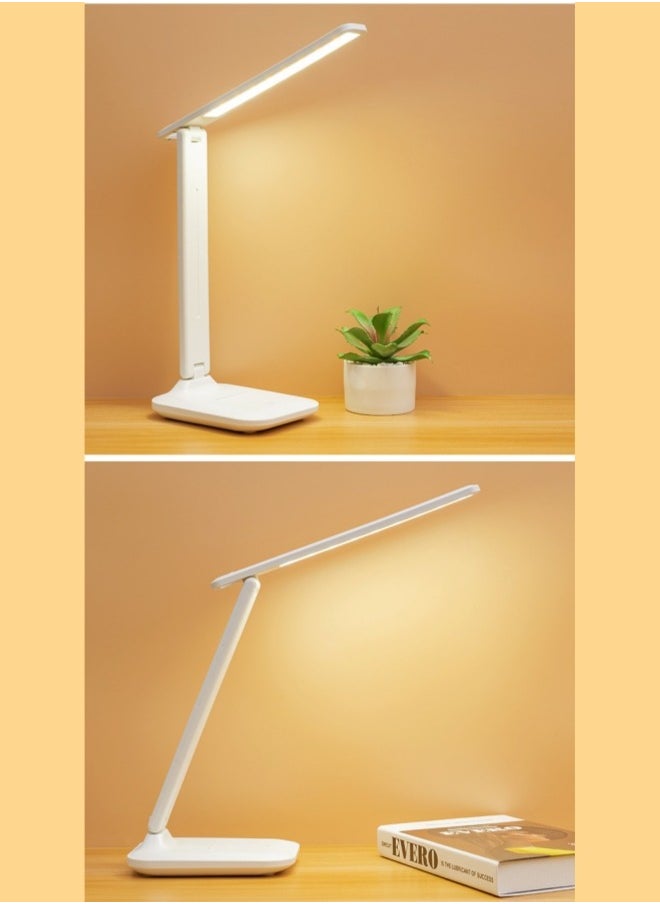 XiuWoo - Led Folding Table Lamp Eye Protection Bedside Lamp Usb Plug-in Night Light Bedroom Dormitory Reading Lamp - Image 1