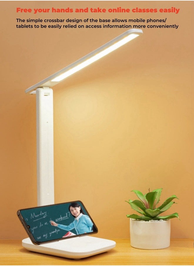 XiuWoo - Led Folding Table Lamp Eye Protection Bedside Lamp Usb Plug-in Night Light Bedroom Dormitory Reading Lamp - Image 1