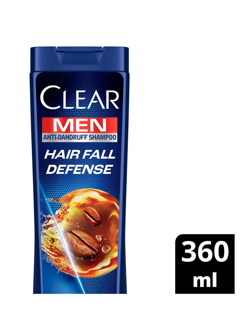 CLEAR Men Anti-dandruff Shampoo Hair Fall Defense, 10X less Hair Fall with Ultra Performance Formula, 360ML  - Image 3