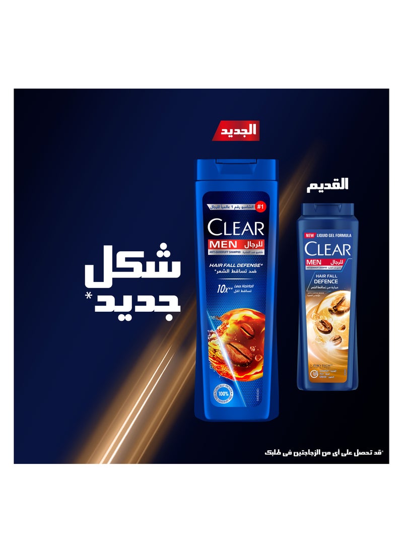 CLEAR - Men Anti-dandruff Shampoo Hair Fall Defense, 10X less Hair Fall with Ultra Performance Formula, 360ML - Image 1