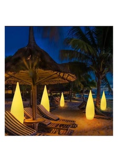 AWD LED Solar Light Outdoor Waterproof Stand Floor Lamp Water Drop Landscape Light 16 Color Changeable Remote Control Outdoor Lamp for Garden Lawn Roadside Pathway Garden Decoration Wedding Event Lighting  - Image 3