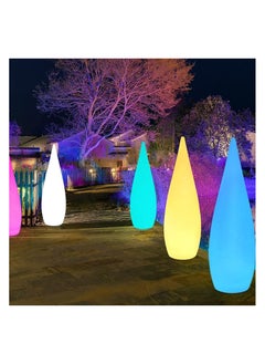 AWD LED Solar Light Outdoor Waterproof Stand Floor Lamp Water Drop Landscape Light 16 Color Changeable Remote Control Outdoor Lamp for Garden Lawn Roadside Pathway Garden Decoration Wedding Event Lighting  - Image 5
