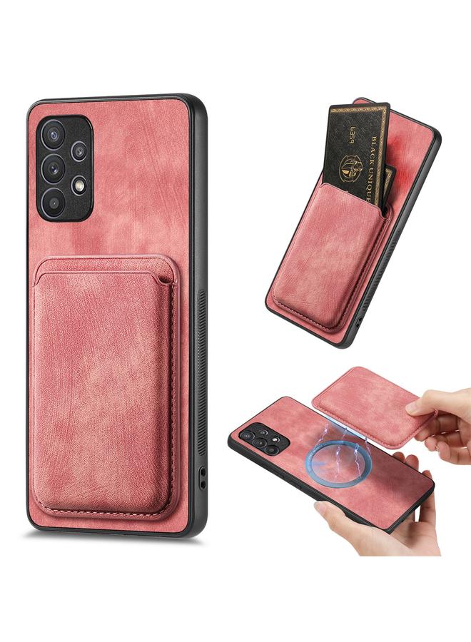 S-TOP Case For Samsung Galaxy A32 5G Retro Leather Card Bag Magnetic Phone Case - Image 1
