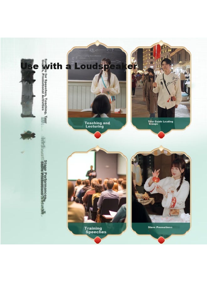 Takstar Hm-790 Detachable Wired Microphone, Head-mounted And Clip-on Handheld, 3-in Multifunctional Invisible Headset Microphone, Specialized For Lavalier Microphones And Earphones Amplifiers - Image 3