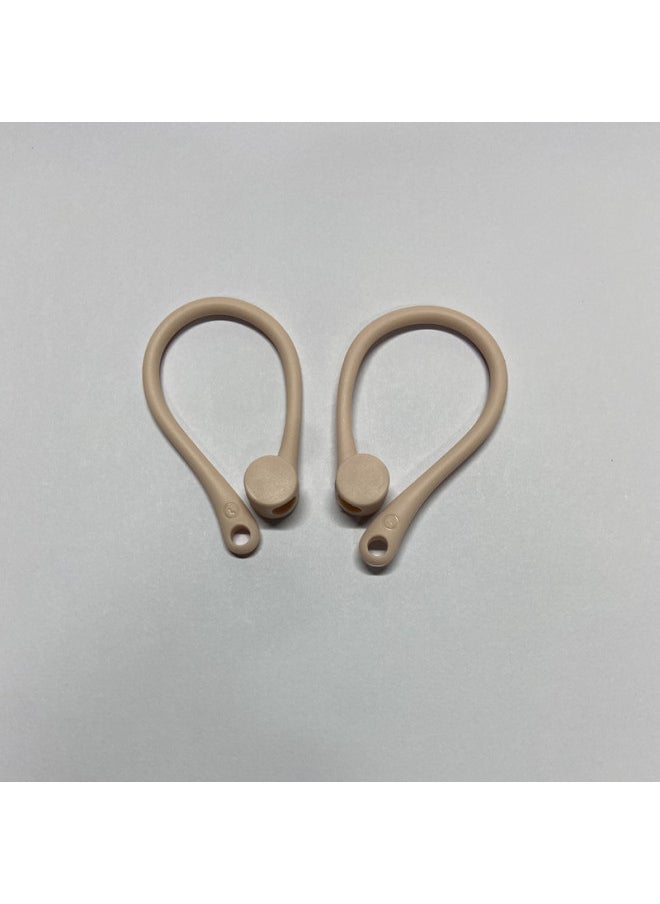 Generic Silicone Ear Hooks For Airpods Bluetooth Earphones Accessories Sports Ear Hanging Hooks Digital Computer Other Accessories-Color:GLD-SL192-02 Pink  - Image 1