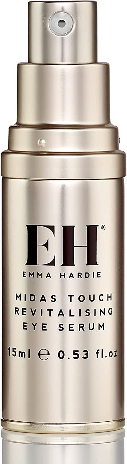 Emma Hardie 15ml Midas Touch Revitalising Eye Serum with Hyaluronic Acid Visibly Reduces Fine Lines Puffiness  Dark Circles Lifting  Strengthening Eye Contour Area Vegan  Cruelty Free